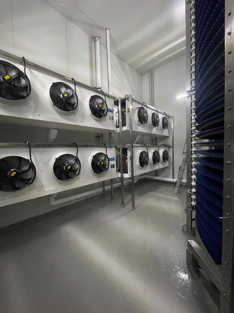 Ivans Pies - Spiral Freezer Relocation and Installation
