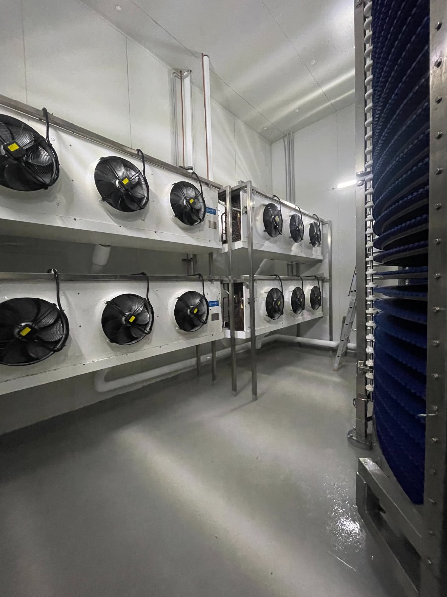 Ivans Pies - Spiral Freezer Relocation and Installation