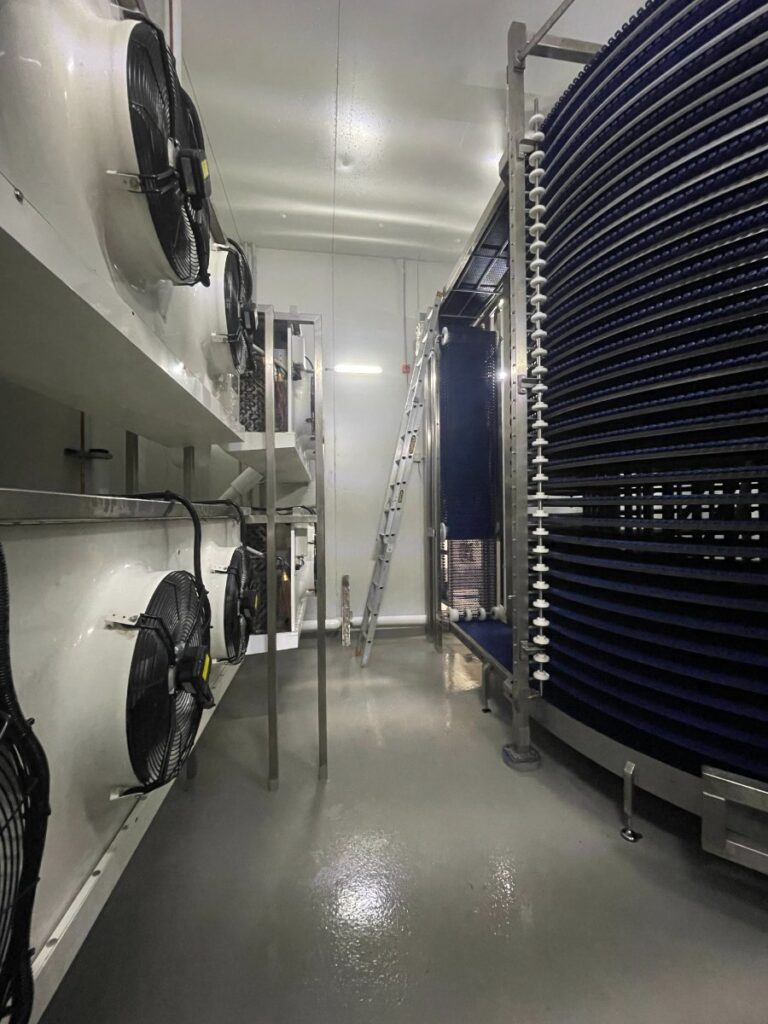 Ivans Pies - Spiral Freezer Relocation and Installation